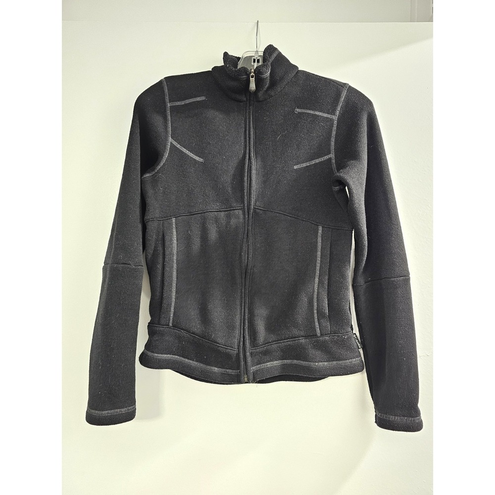 Columbia Titanium Fleece Jacket Full Zip Mock Neck Gray Technical - Women Small